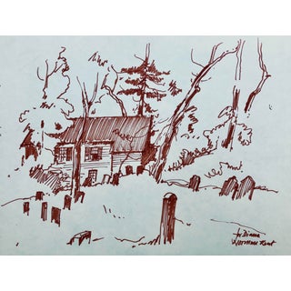 1960s Norman Kent Church and Graveyard For Sale
