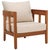 Brown Owen Club Chair Set of 2, Natural/Taupe For Sale - Image 8 of 11