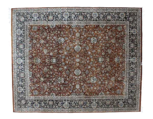1970s Pak Persian Tabriz Rug - 8'1" X 10'2"