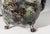 Ceramic Mid 18th Century Whieldon-Type Creamware Tortoiseshell Teapot With Grape Vine Relief and Crabstock Handle, Staffordshire For Sale - Image 7 of 14