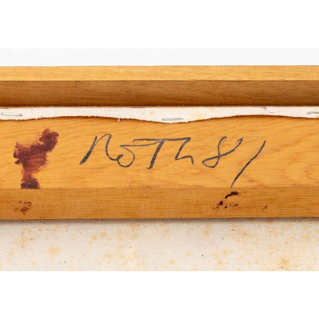 Jack Roth "Thesis Xviii" Acrylic on Canvas, 1981 For Sale - Image 11 of 15