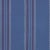 Sample - Schumacher X Mary McDonald Greco Stripe Fabric in Navy For Sale