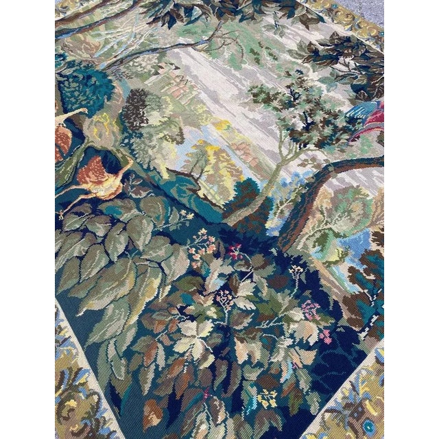 Mid-Century French Needlepoint Tapestry For Sale - Image 14 of 18
