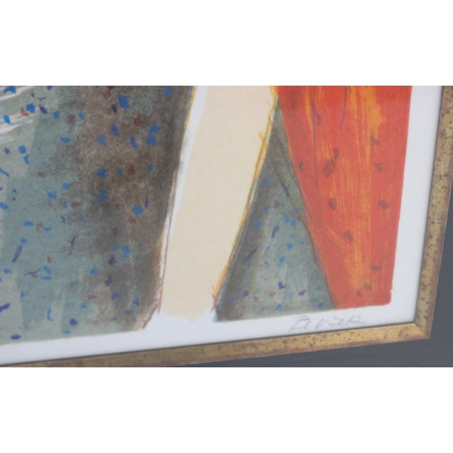 Red "Jeune Fille of Paris" Lithograph by Charles Levier For Sale - Image 8 of 12