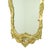 Wood Large Swedish Rococo Style Gold Leaf-Gilded Mirror For Sale - Image 7 of 18