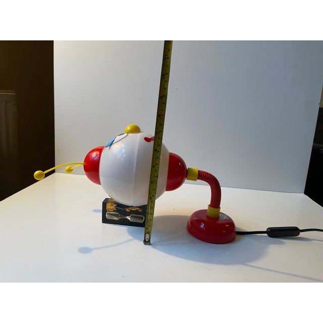 Plastic Vintage Robot Plastic Wall Lamp from Stilfer Milano, 1970s For Sale - Image 7 of 8