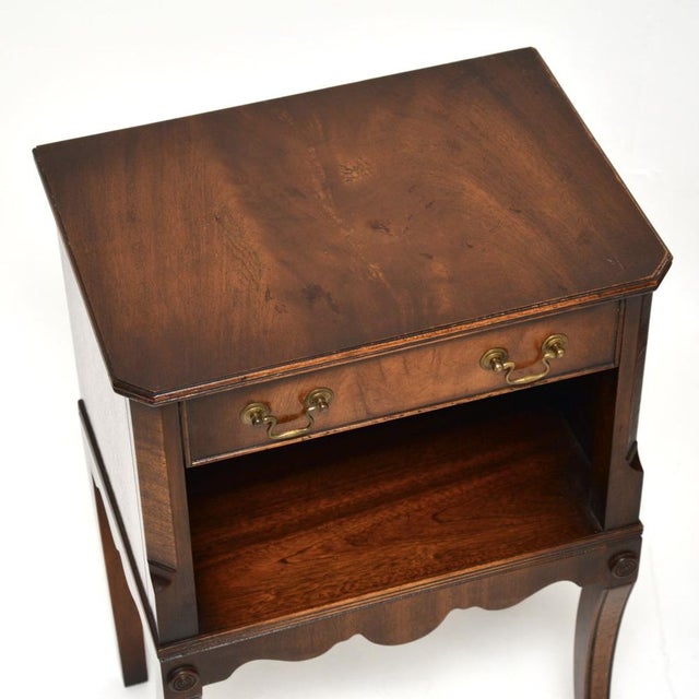 1950s Vintage Georgian Style Bedside Tables, 1950, Set of 2 For Sale - Image 5 of 10