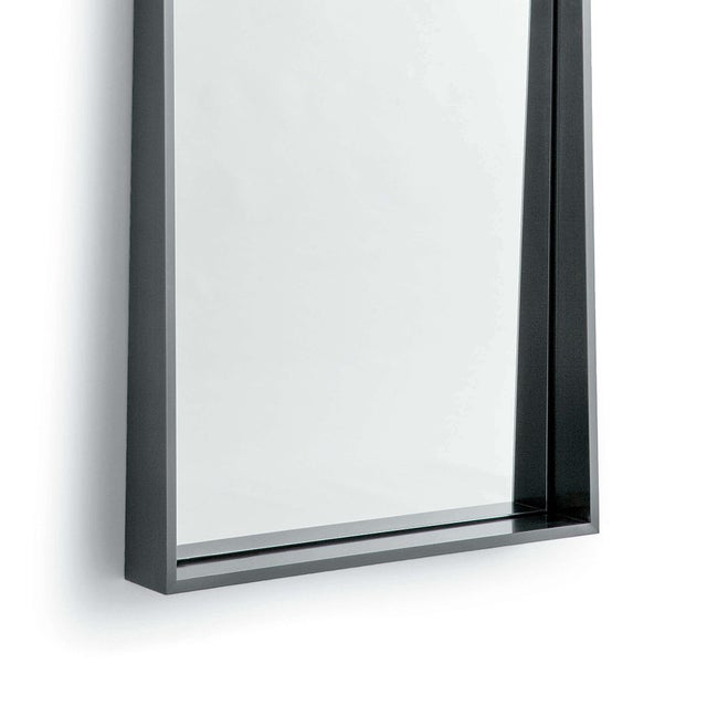 Regina Andrew Gunner Mirror in Steel For Sale - Image 4 of 5