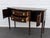 Stickley Vintage Stickley Federal Style Solid Wood Inlaid Flame Mahogany Sideboard With Gorgeous Hardware For Sale - Image 4 of 7