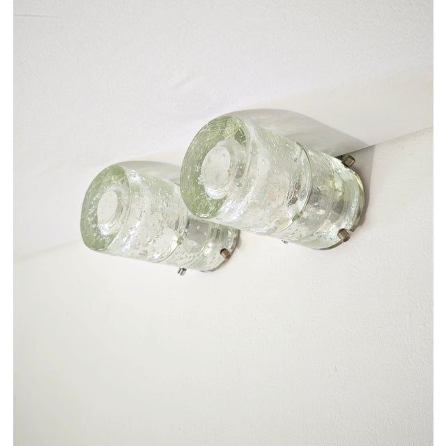 Murano Glass Wall Lamps by Albano Poli for Poliarte, 1960, Set of 2 For Sale - Image 10 of 15