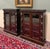Renaissance Antique French Pair of Renaissance Carved Bookcases Display Cabinets Oak c.1900 For Sale - Image 3 of 18
