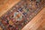 Zabihi Collection Antique Navy Blue Narrow Heriz Runner - 2'3" x 8'6" For Sale - Image 11 of 11