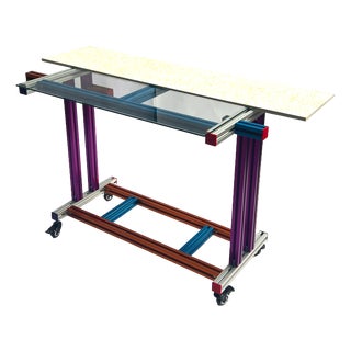 Techno Table by Clemence Seilles for Stromboli Design For Sale