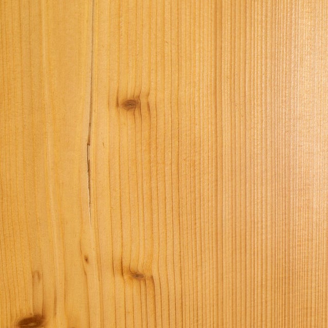 Brown Softwood Wardrobe with Drawer For Sale - Image 8 of 9