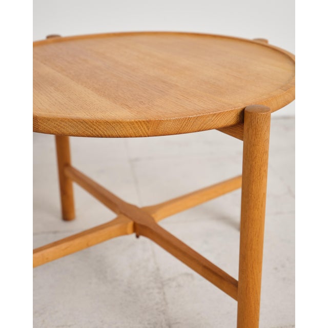 AT35 / PP35 Tray Coffee Table in Oak by Hans J. Wegner for PP Møbler, 1970s For Sale - Image 11 of 18