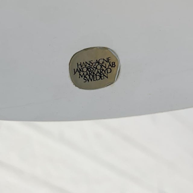 Space Age Table Lamp Bn-26 in Aluminum by Hans-Agne Jakobsson for Hans-Agne Jakobsson Ab Markaryd, Sweden, 1960s For Sale - Image 14 of 16