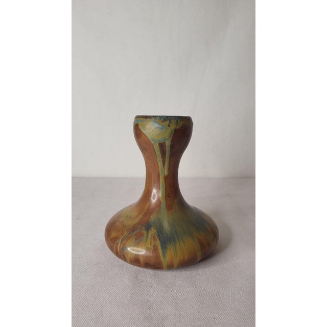 1920s Puisaye Sandstone Vase by Lebret, 1920s For Sale - Image 5 of 8