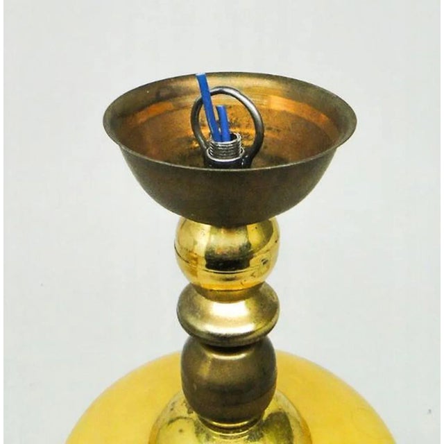 1960s Pop Art Style Pendant Lamp, Poland, 1960s For Sale - Image 5 of 6