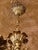 Goldenrod Chandelier in Brass with Onyx For Sale - Image 8 of 10