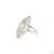 Modern Early 20th Century 1.1 Carat Old European Cut Diamond Gold Ring, Size 6.5 For Sale - Image 3 of 9