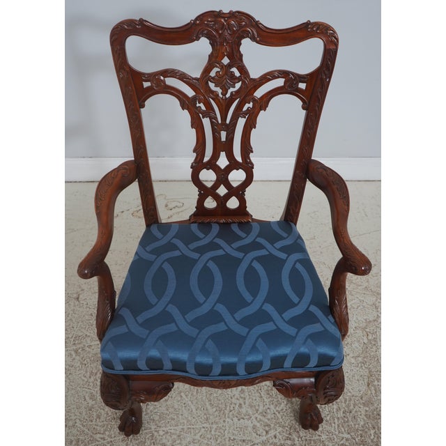 Age: Approx: 15 Years Old Details: Mahogany Carved Paw Feet Fine Carved Details High Quality Construction 18 C. Design...