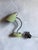 Base: 6.5" diameter When fully extended, lamphead reaches 18.75" tall, but with it's adjustable gooseneck, you'll want a...