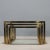 Gold Glass and Brass Nesting Coffee Tables, 1960s-1970s, Set of 3 For Sale - Image 8 of 9