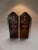 Traditional Vintage Monumental Empire Revival Black Lacquer & Gilt Urn Wall Panels – Pair For Sale - Image 3 of 8