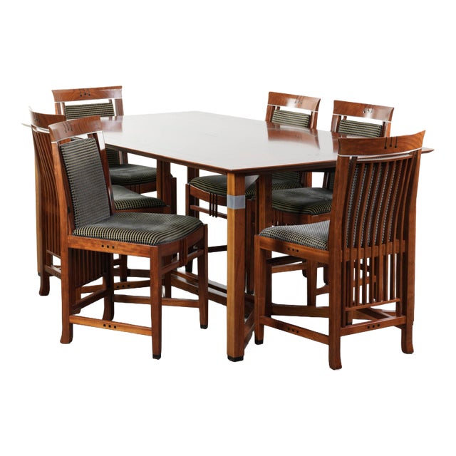 Art Deco Decoforma Series Dining Table and Chairs from Schuitema, Set of 7 For Sale