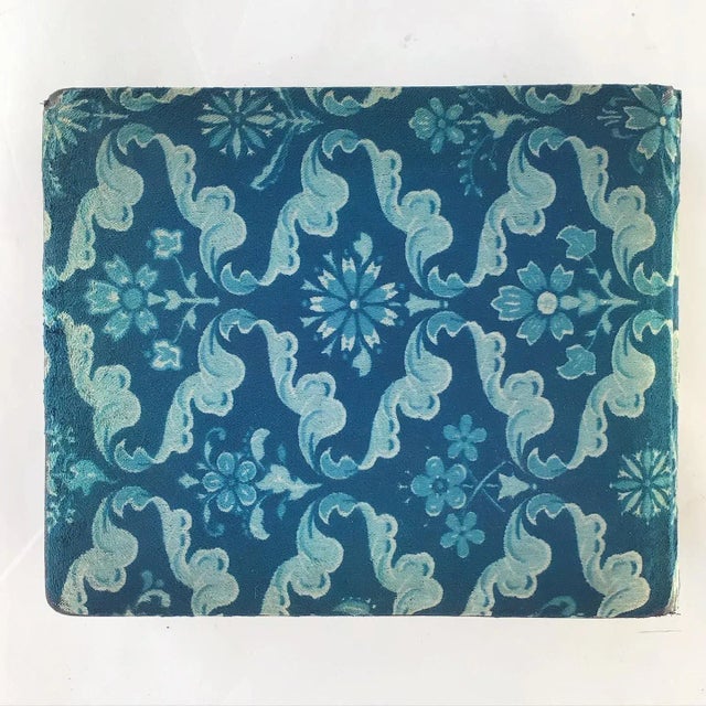 Blue Late 1800s Velvet Photo Album With Celluloid Native American Chief For Sale - Image 8 of 8