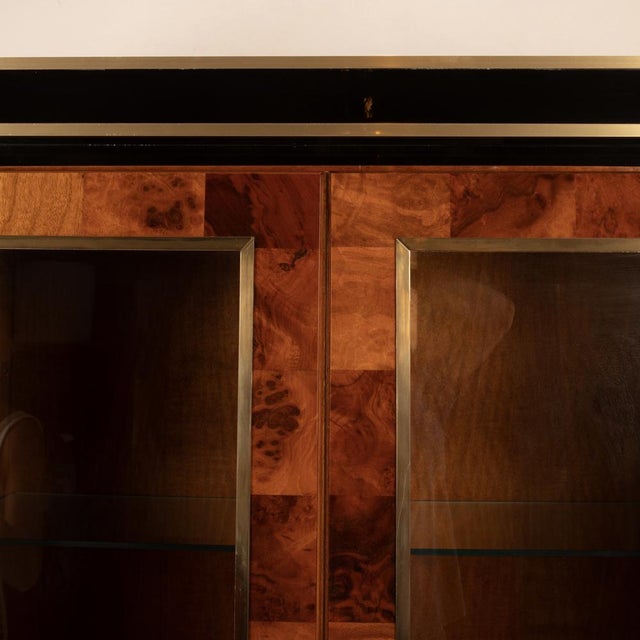 Bar Showcase in Sequoia Burl by Mario Sabot, 1970s For Sale - Image 13 of 18