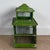 1900 - 1909 Green Painted Bird Cage, South East Asia Circa 1900 For Sale - Image 5 of 5