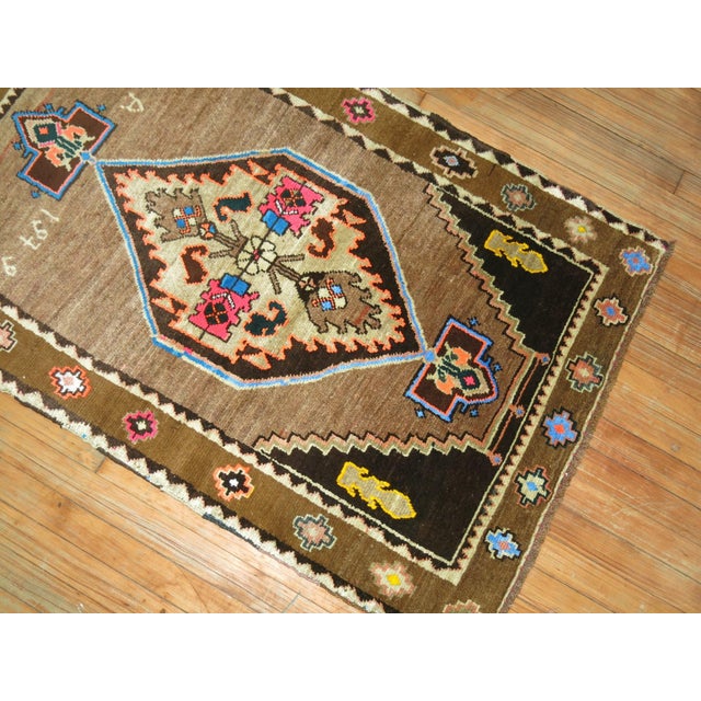 A turkish kars small size rug dated 1979