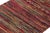 Rug & Kilim Rug & Kilim’s Moroccan Style Rug in Pink With Polychromatic Stripes For Sale - Image 4 of 8