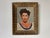 Mid-Century Modern 1956 Vintage Joe Beck Woman Portrait – Oil on Canvas Board Painting For Sale - Image 3 of 8