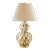 Bunny Williams Home Small Pheasant Feather Lamp, Brown with Gold Base For Sale