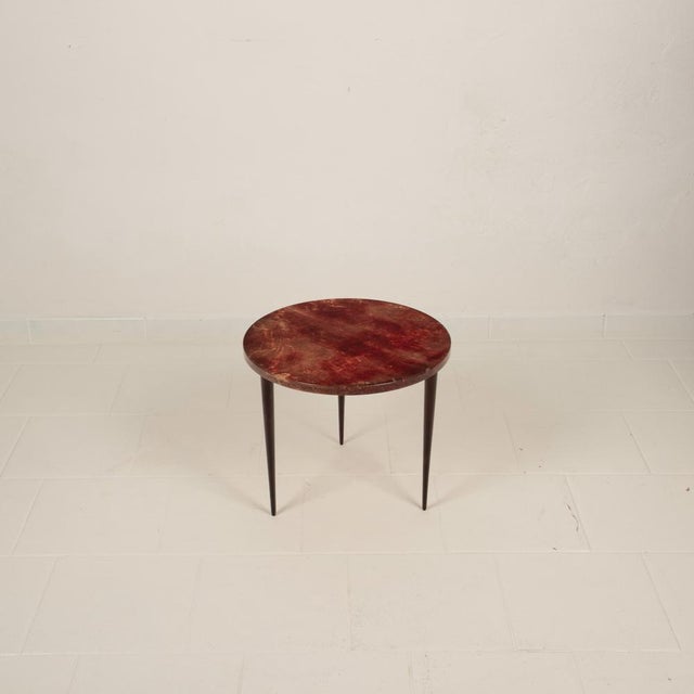 1950s Low Parchment Table by Aldo Tura, 1950s For Sale - Image 5 of 18