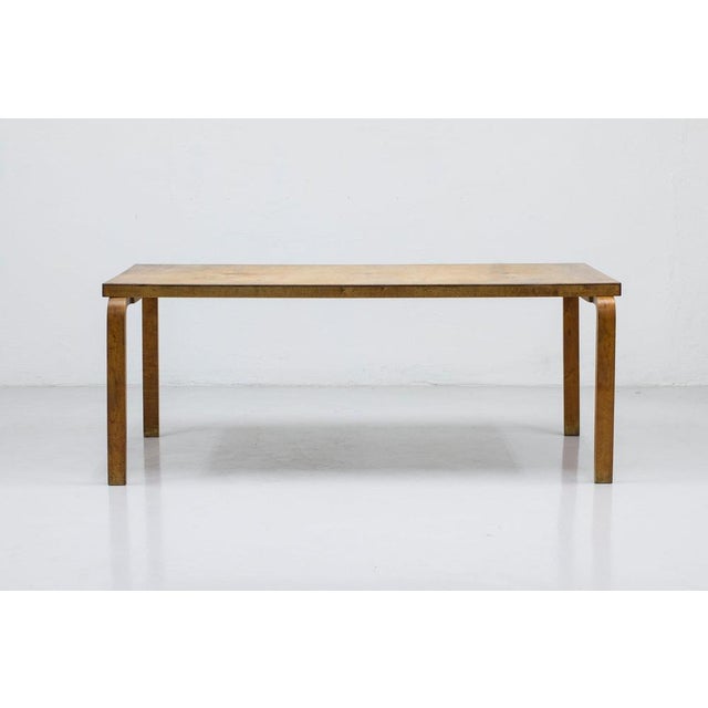 Alvar Aalto Early Model 83 Dining Table by Aalto, 1930s For Sale - Image 4 of 17