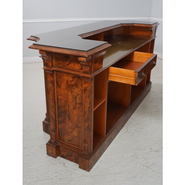 Francesco Molon 7 Piece Italian Bar W. Hutch Cabinet For Sale - Image 10 of 18