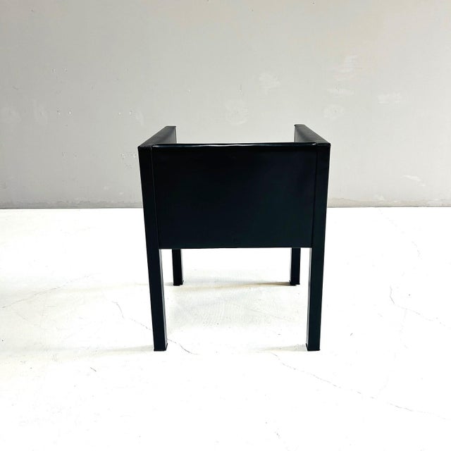 Metal Vintage Chairs by Antonio Citterio for B&B Italia, 1980, Set of 2 For Sale - Image 7 of 15