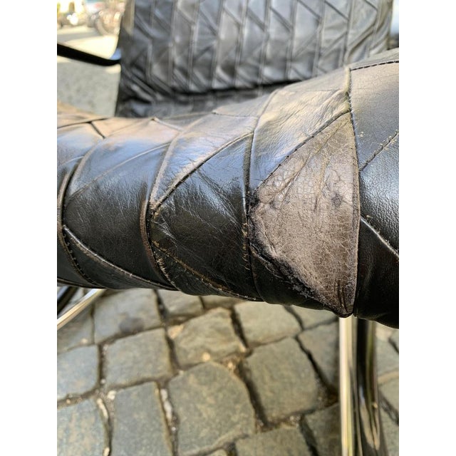 Mid-Century Nonna Patchwork Rocking Chair by Paul Tuttle for Strässle, 1980s For Sale - Image 16 of 18