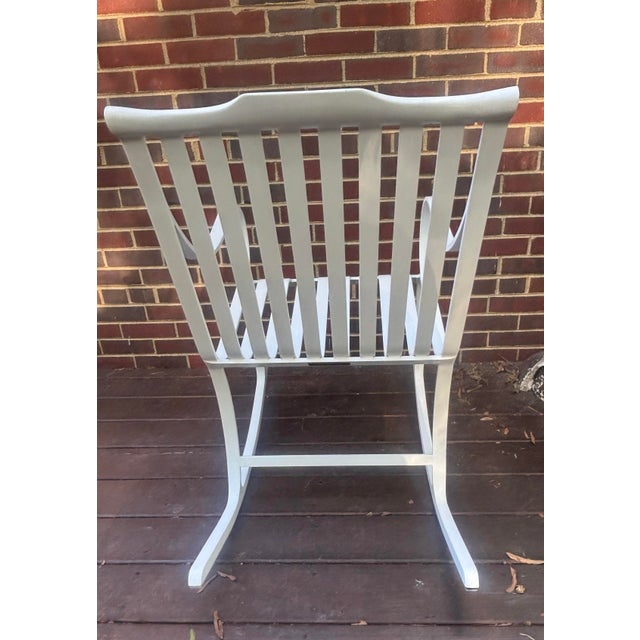 Metal McKinnon and Harris "McNeil" Rocking Chair For Sale - Image 7 of 10