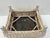 This pair of wicker footstools from the 90’s looks like they were never used. The condition of the wicker and fabric is...