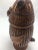 Wood Vintage Boho Chic Style Lidded Cane Owl Basket For Sale - Image 7 of 9