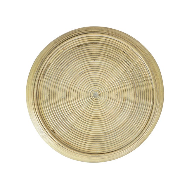 New special order item. Not vintage. The hardened rattan construction of the Parabola Furniture Collection creates a sense...