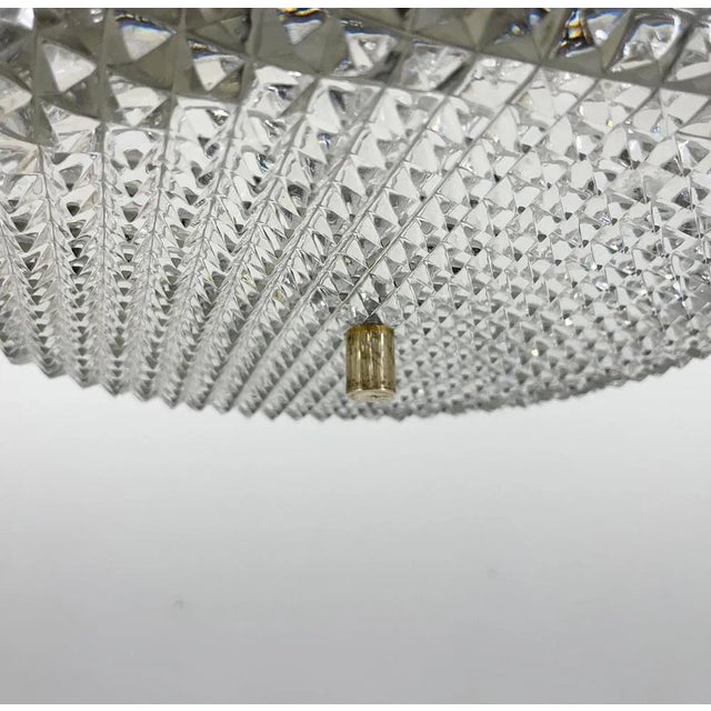 Glass Space Age Metal Pendant by Ludib Bratislava, Czechoslovakia, 1960s For Sale - Image 7 of 11