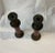 Sarreid Ltd. Vintage Sarreid Ltd. Marble & Verdigris Candle Stick Holders- a Pair For Sale - Image 4 of 11
