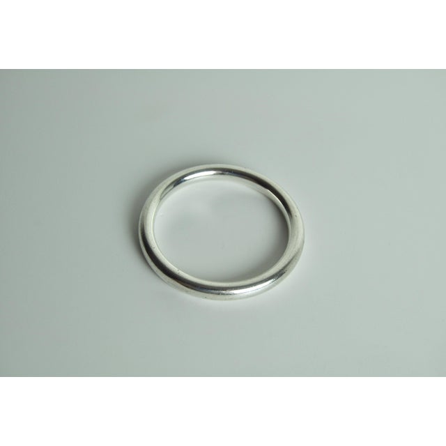 Silver Bangle by Jeweller Leif Bodh Have, Denmark, 1970s For Sale - Image 4 of 11