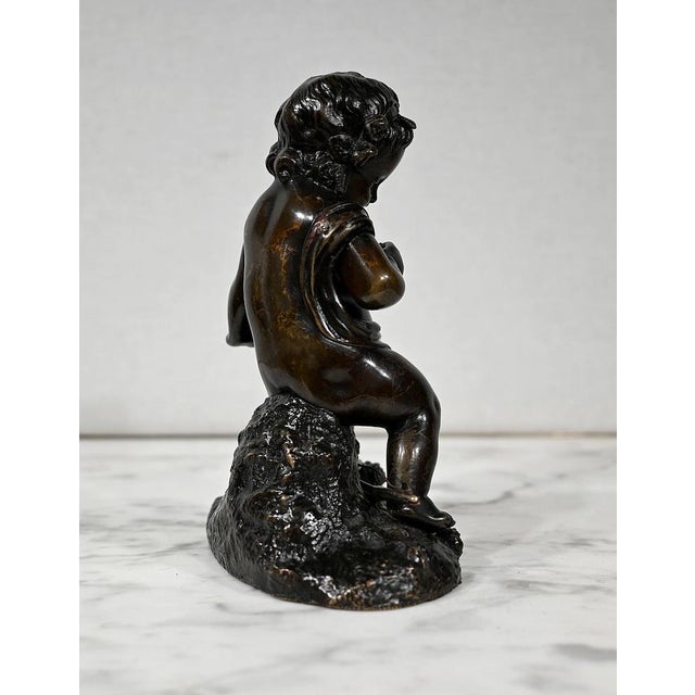 Bronze Sculpture Depicting Cupid For Sale - Image 13 of 18