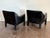 Vintage 1980s Cassina Cab Leather Lounge Chairs For Sale - Image 9 of 10